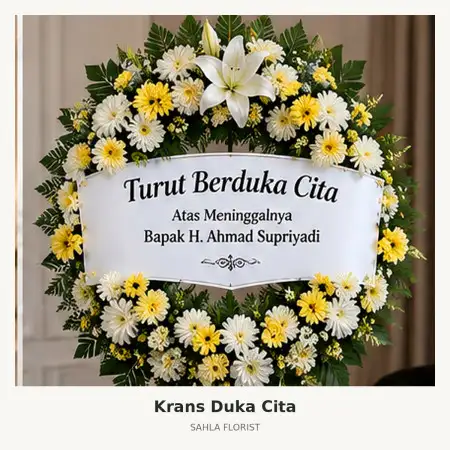 Krans Bunga Duka Dogiyai